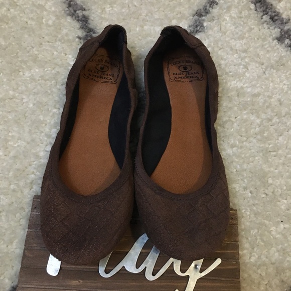 Lucky Brand Shoes - LUCKY Brand Leather Ballet Flats Sz 8/38